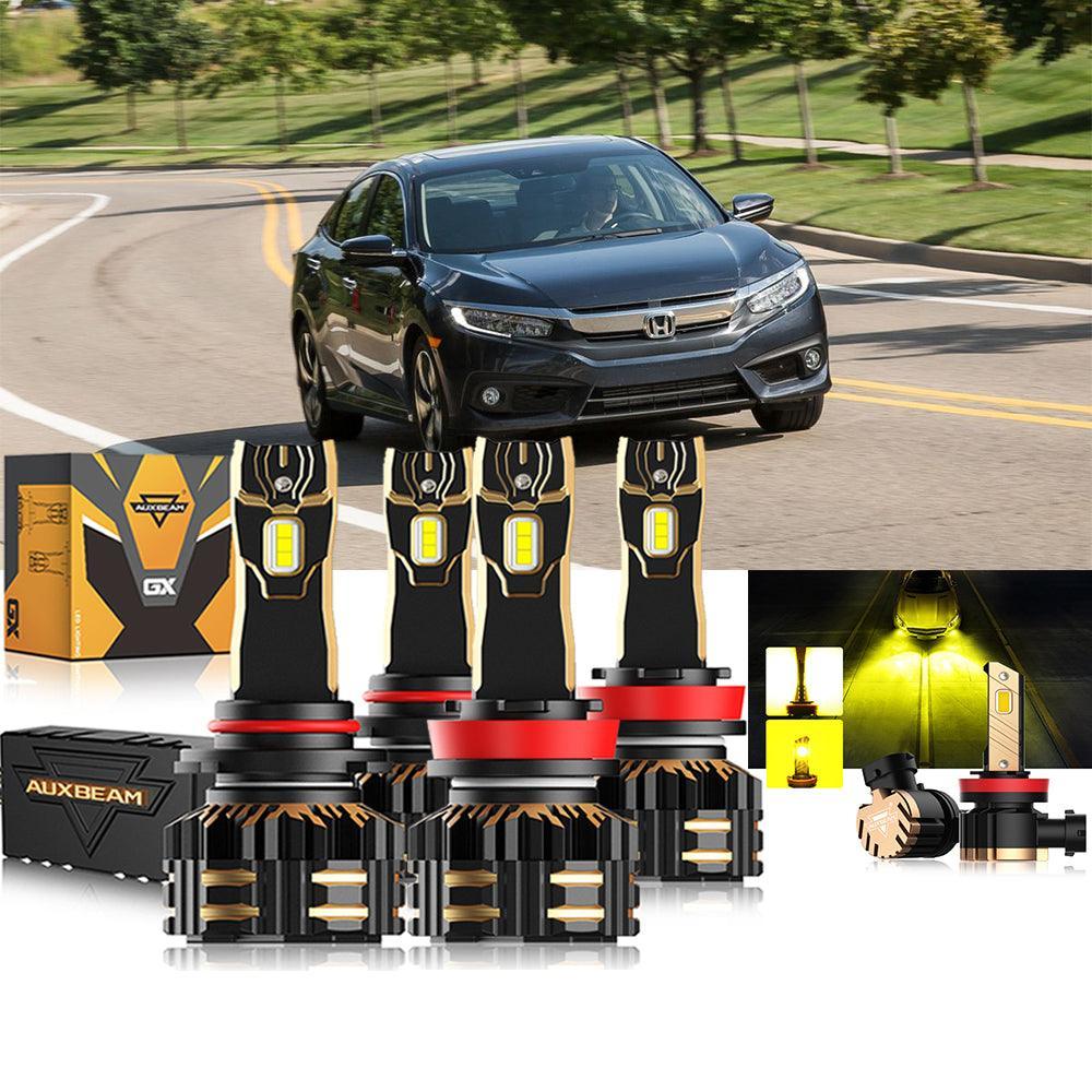 For 2016 17 18 19 20 Honda Civic LED Headlight Bulbs Replacement