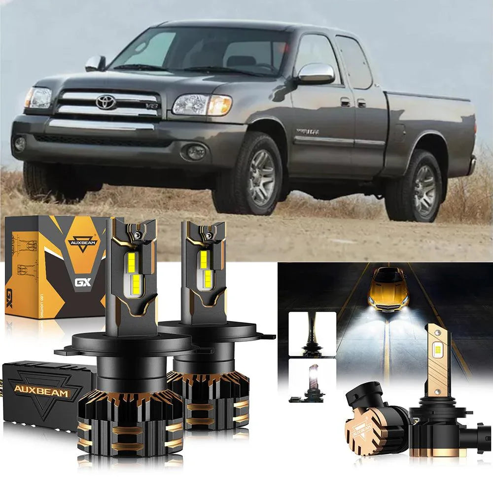 For Toyota Hilux 2004-2019 LED Headlight High/Low + Fog Light Bulbs Kit