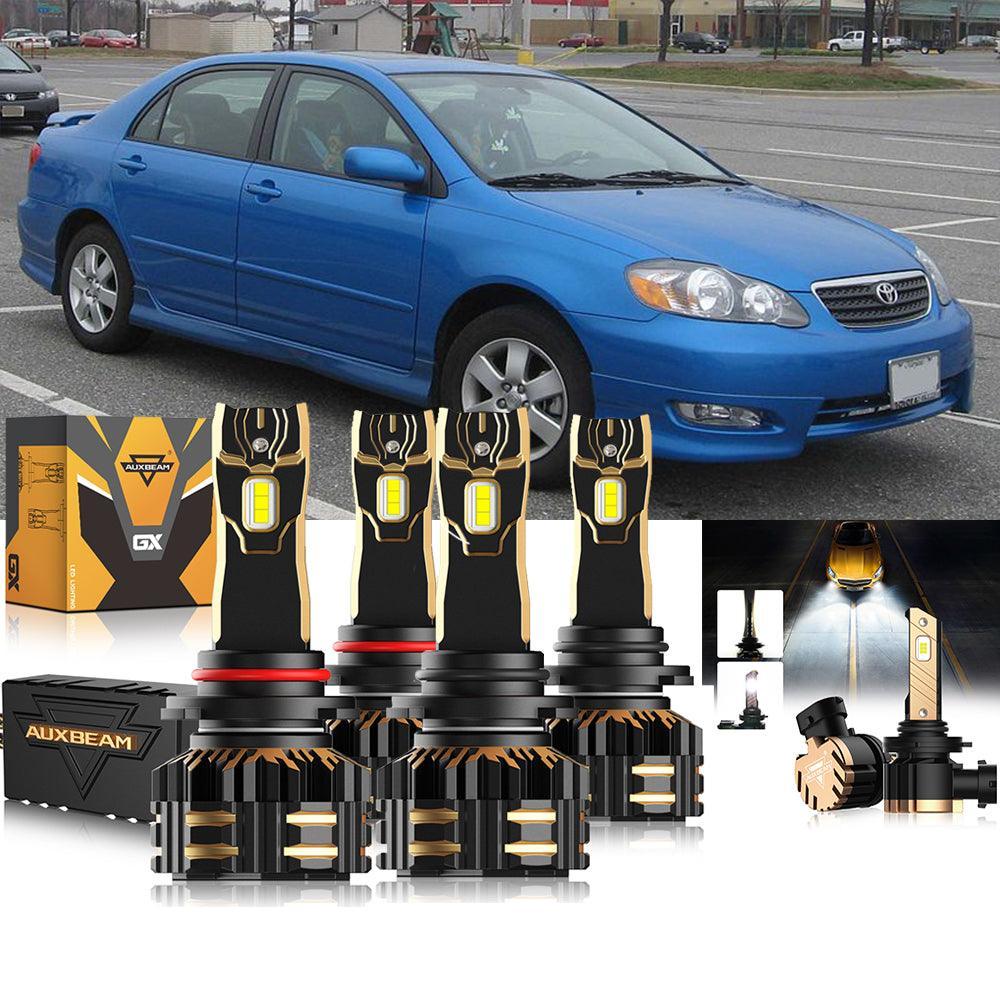 For 2005 06 07 08 Toyota Corolla LED Headlight Bulbs Replacement