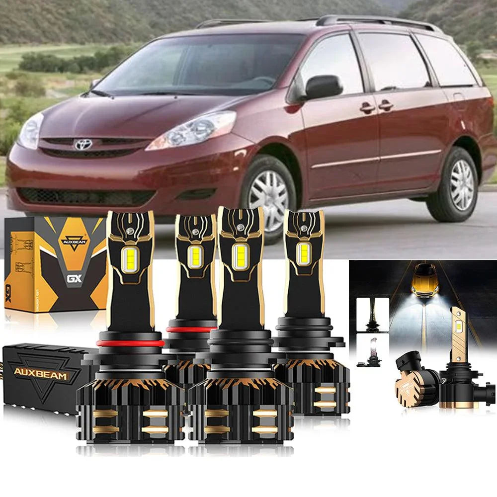 thumbnail image 2 of Evan-Fischer Halogen Tail Light Set For 2006-2010 Toyota Sienna – Direct Replacement Left & Right With Bulbs 2 of 5