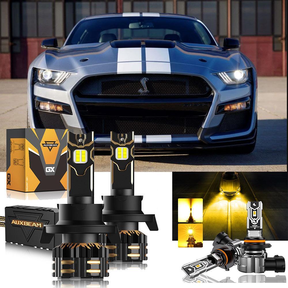 For 2005 06 07 Ford Mustang GT LED Headlight Bulbs Relpacement