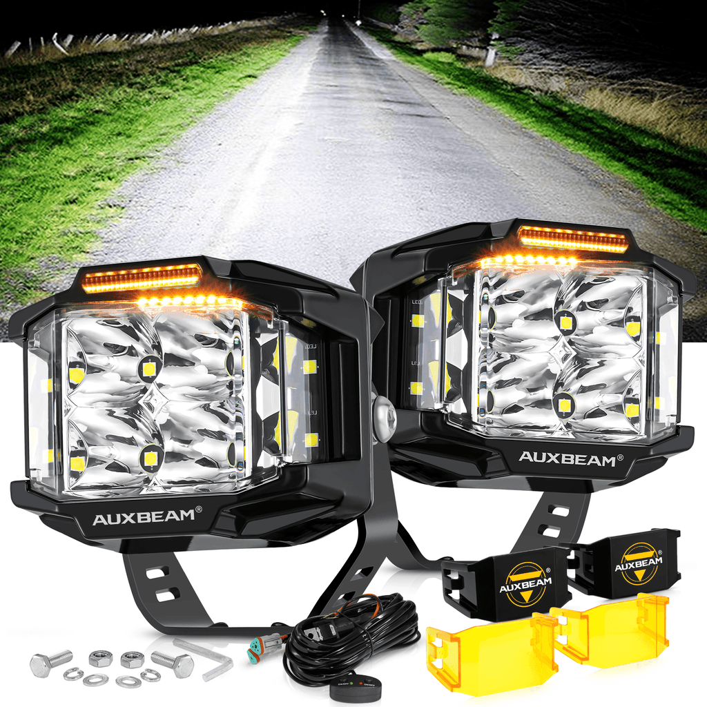 Auxbeam® 4 Inch Side Shooter LED Pod Lights Off Road Lights Auxbeam® 4 Inch Side Shooter LED Pod Lights Off Road Lights