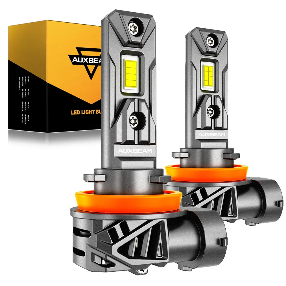 Auxbeam® 1:1 Same OEM Size 22000LM LED Headlight Bulbs | Wireless