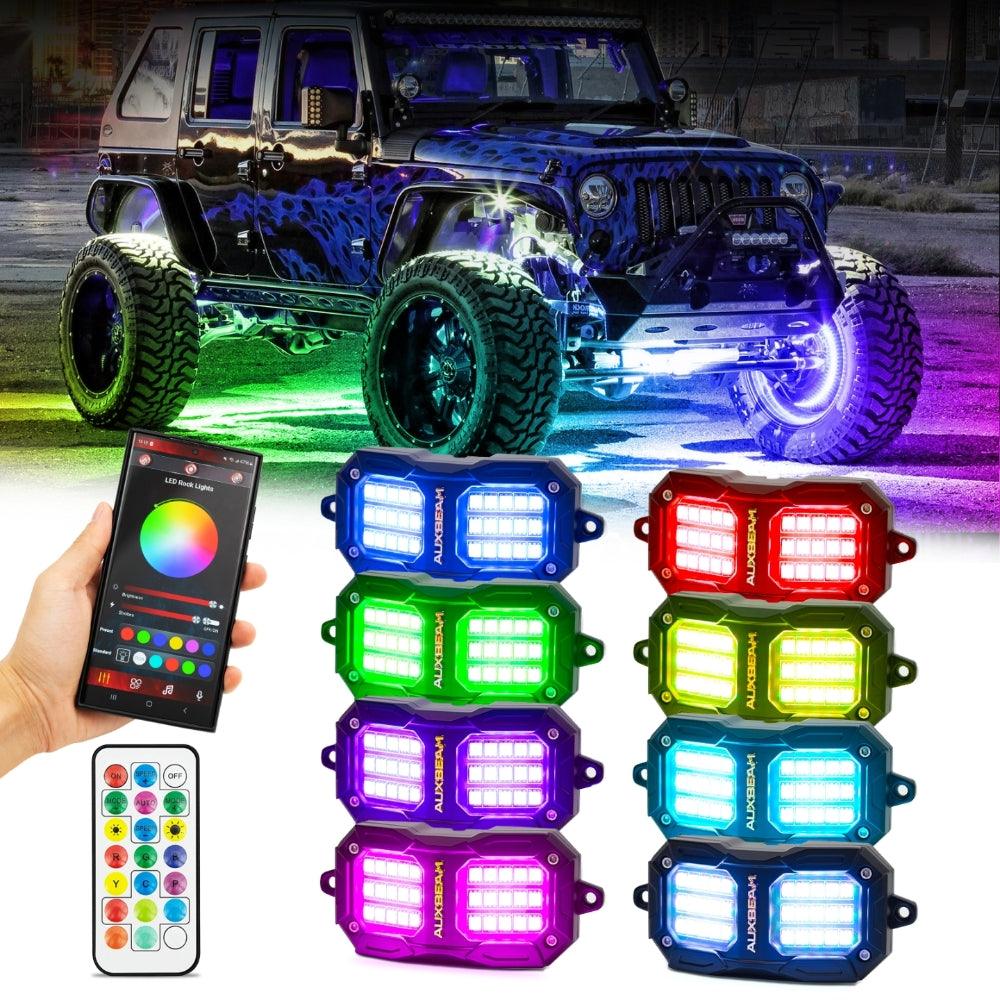 Underglow lights for cars | RGB rock light | under car Underglow lights for cars | RGB rock light | under car