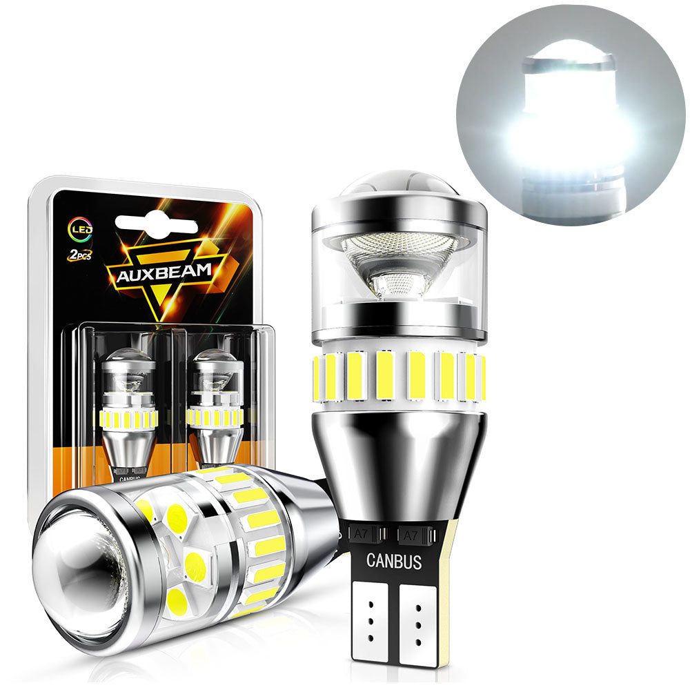 912- 921 - W16W - T15 CREE bulb with 5 leds - High Power SG + Lens
