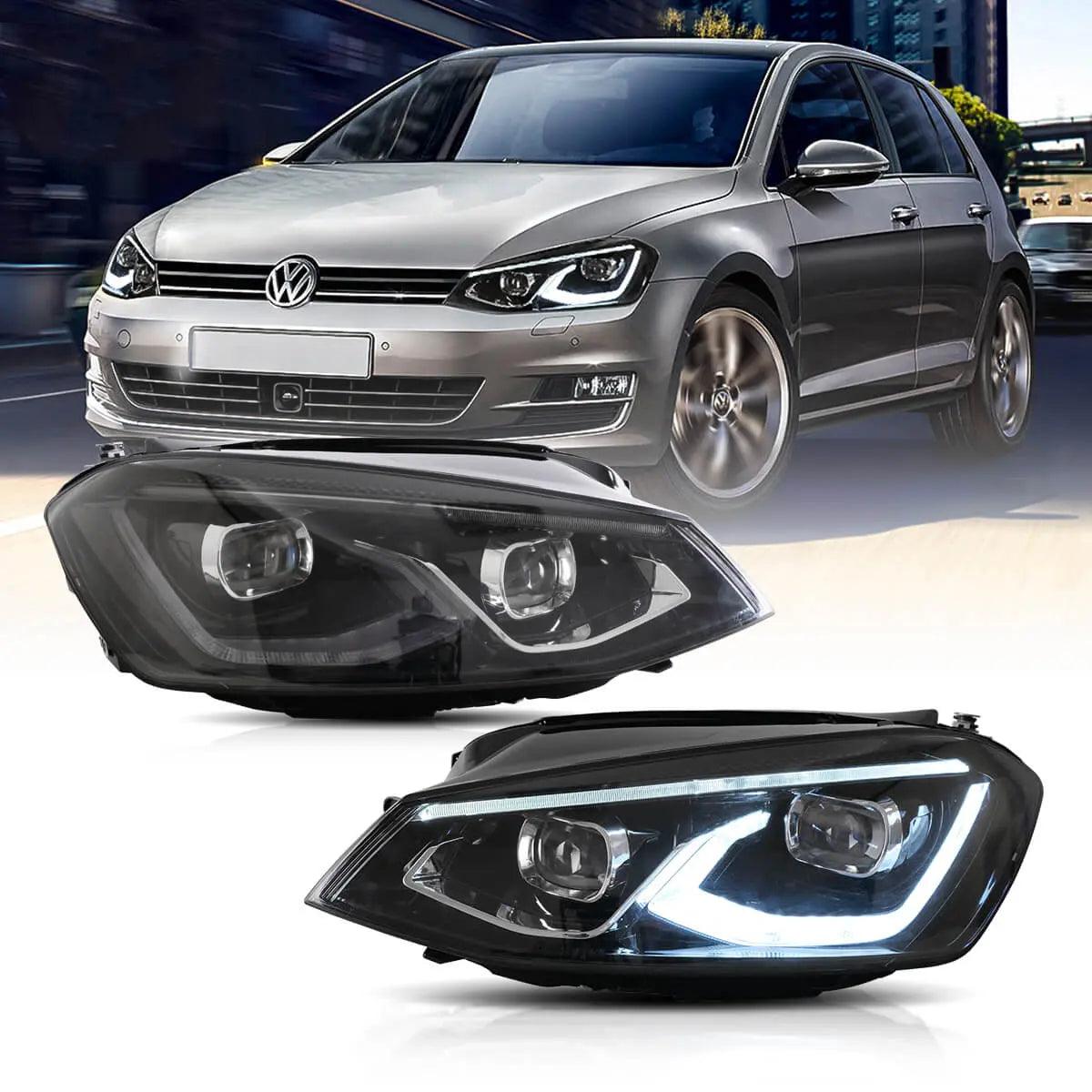 2012-2021 Volkswagen Golf 7th Gen (Mk7,Typ 5G) Hatchback LED Headlight ...