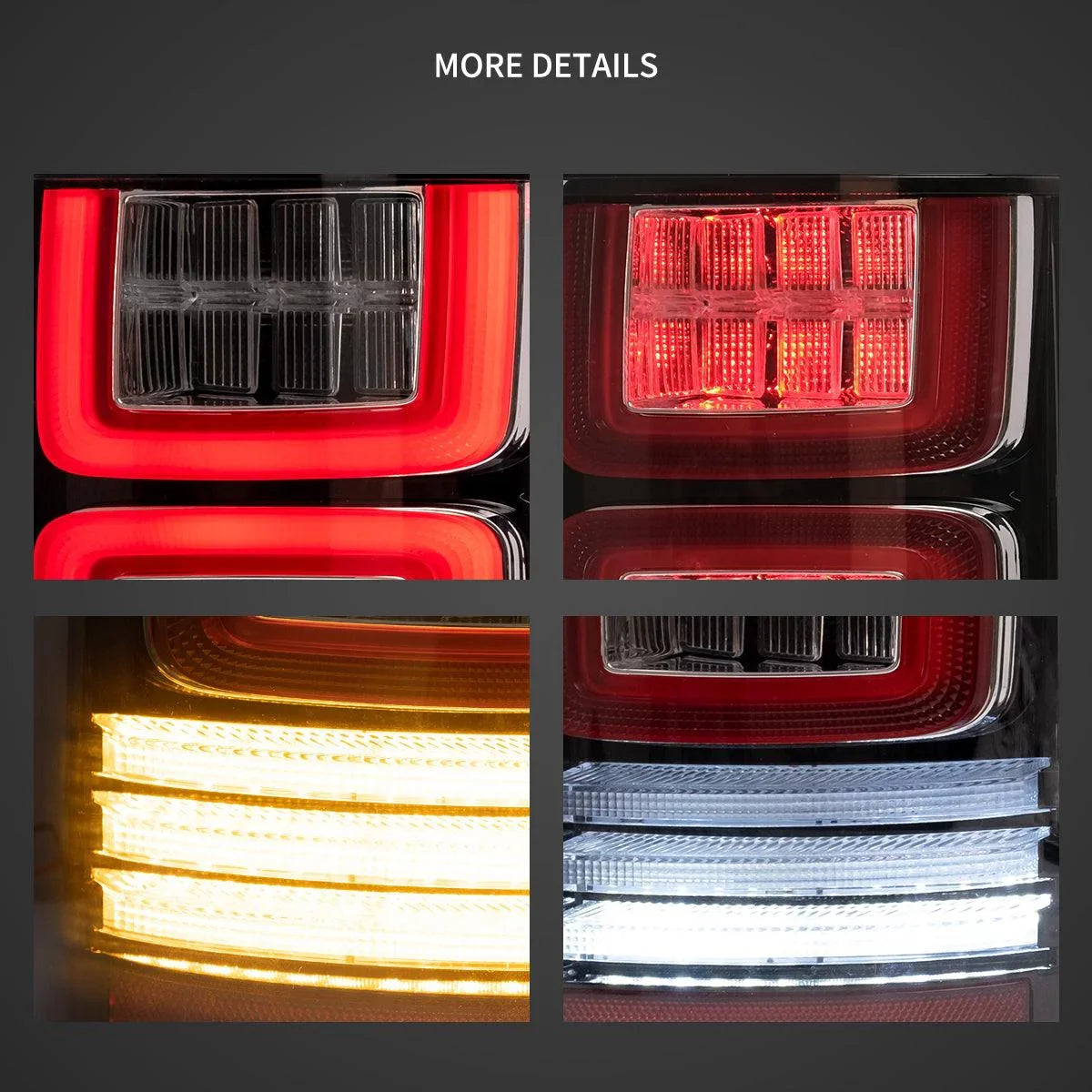 2015 2016 2017 2018 2019 2020 Ford F50 13th Gen (P552) LED Tail