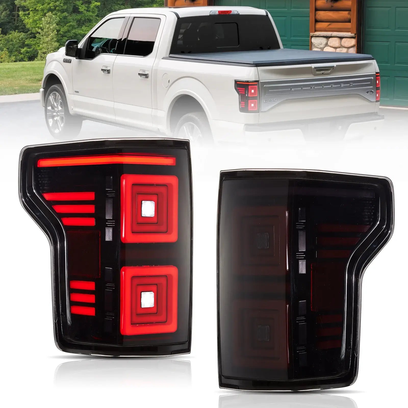 2015-2020 Ford F150 13th Gen (P552) LED Ugprade Tail Lights Assembly ...