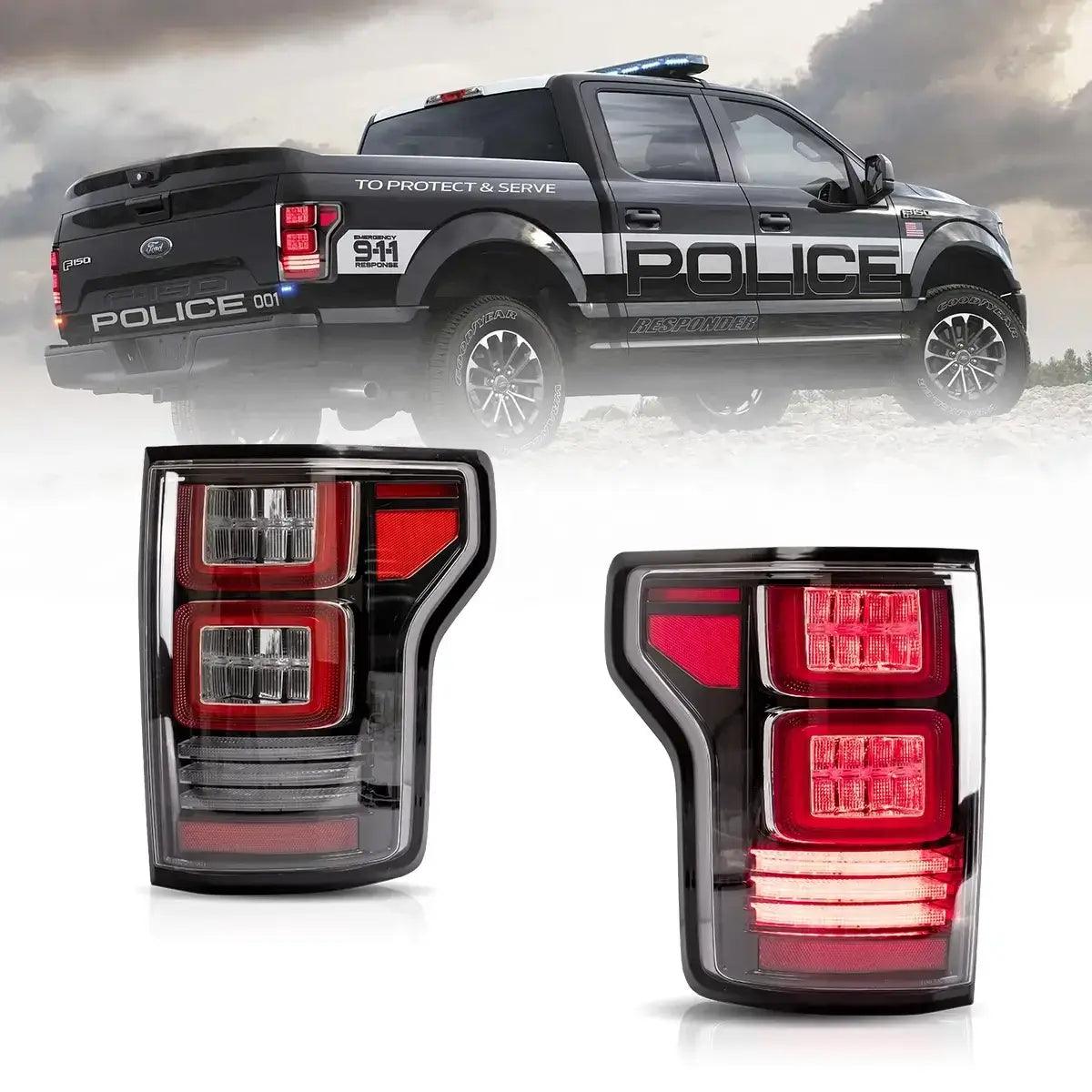 2015 2016 2017 2018 2019 2020 Ford F50 13th Gen (P552) LED Tail Lights ...