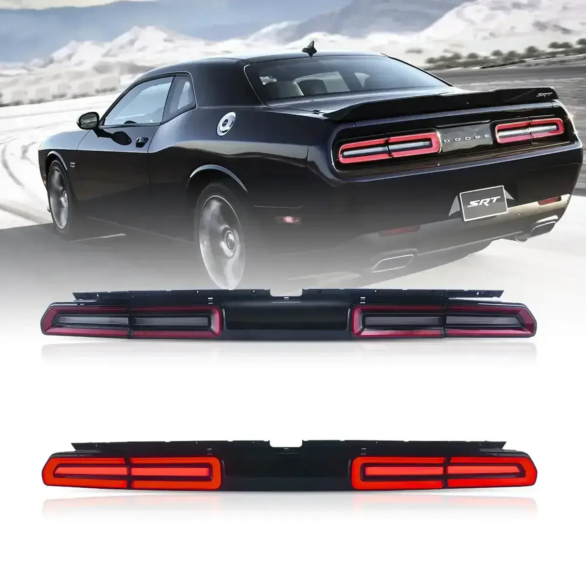 Challenger Light 2008-2014 Dodge Challenger 3th Gen(LC) Pre-Facelift LED Tail Lights ...