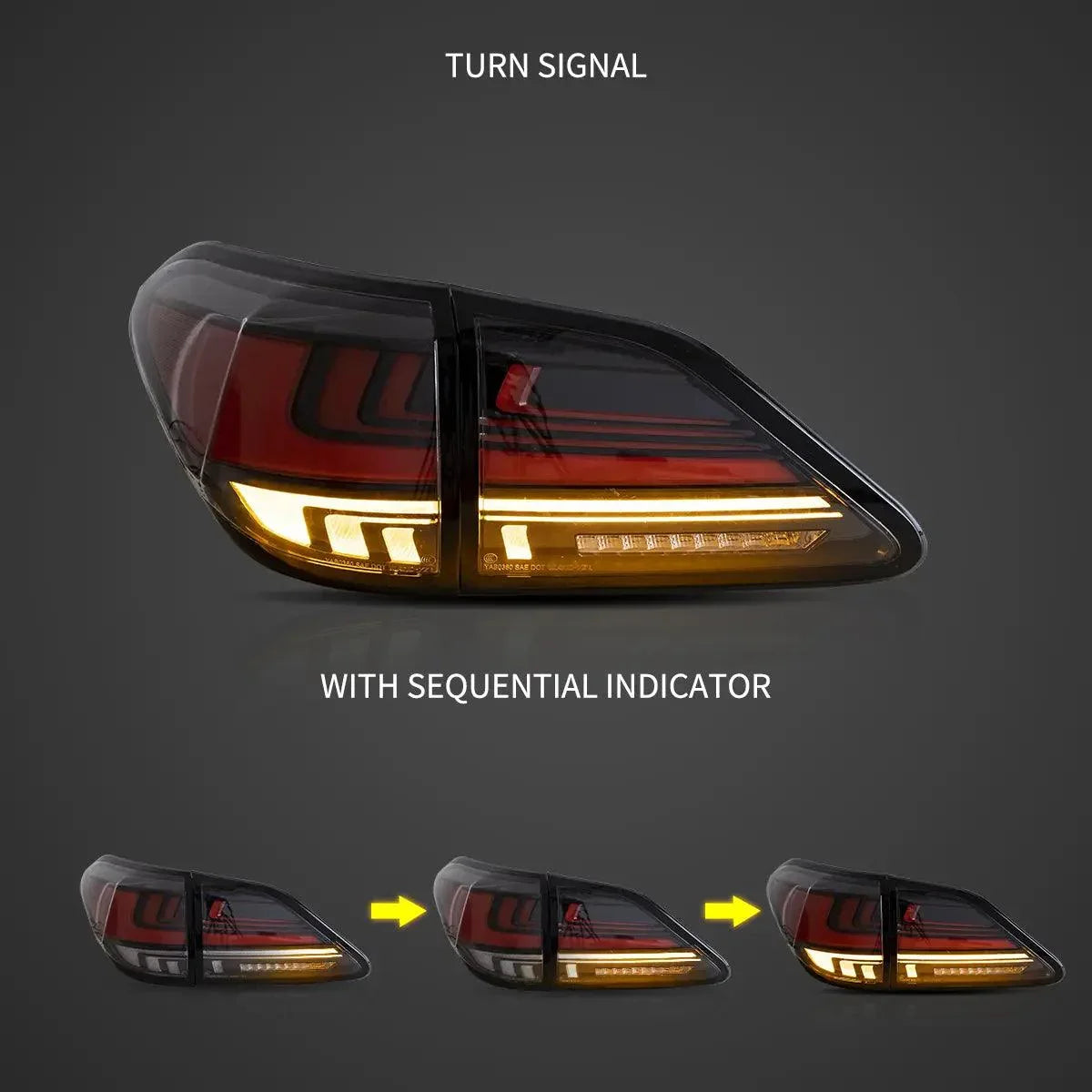 Resx08 Front Led 2008 2009 2010 2011 2012 2013 2014 Lexus RX Series 3th Gen (AL10 ...