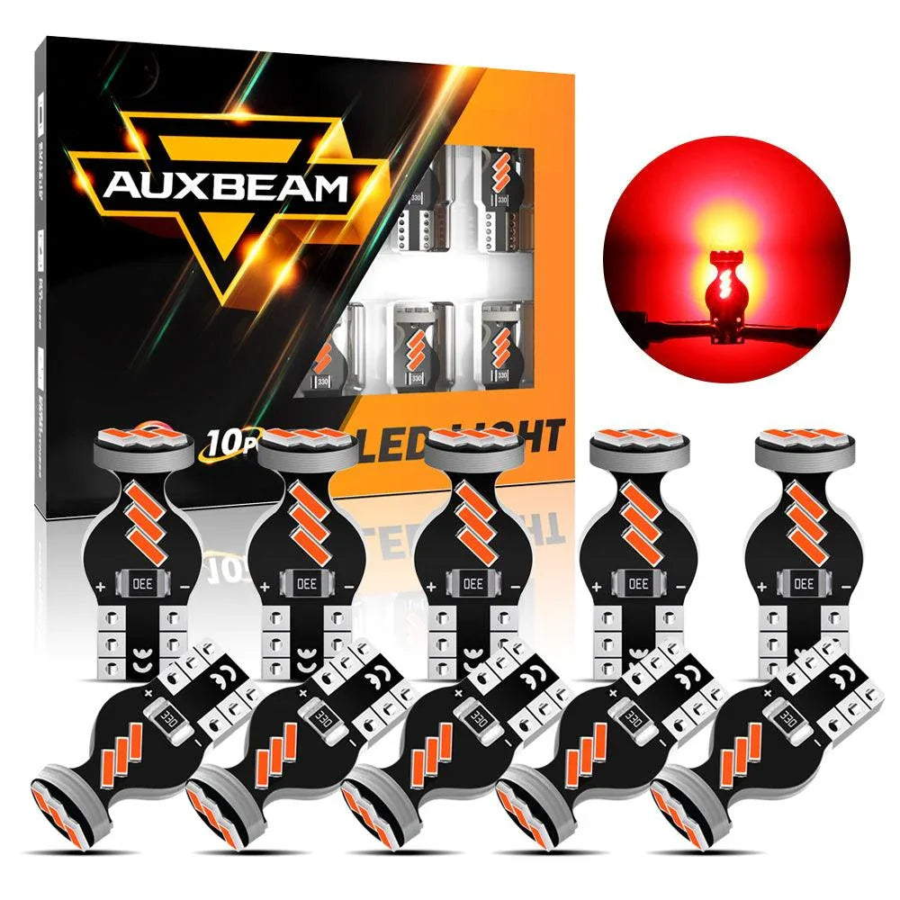 10 Ampoules LED T10 W5W Bleues OUSHI - Canbus Sans Erreur, Intérieur Voiture, Plaque Et Lecture