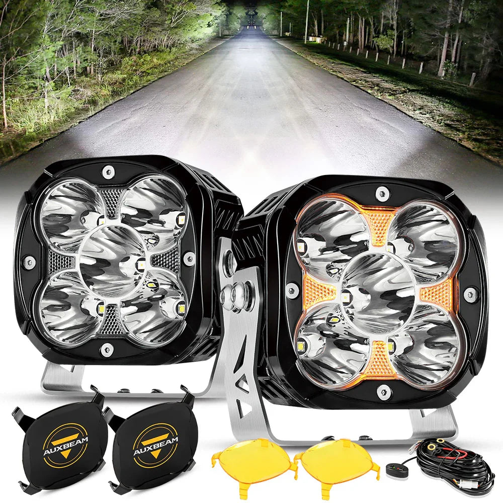 Auxbeam®XP-ULTRA Series 4.5 Inch LED Pod Lights Off Road Lights