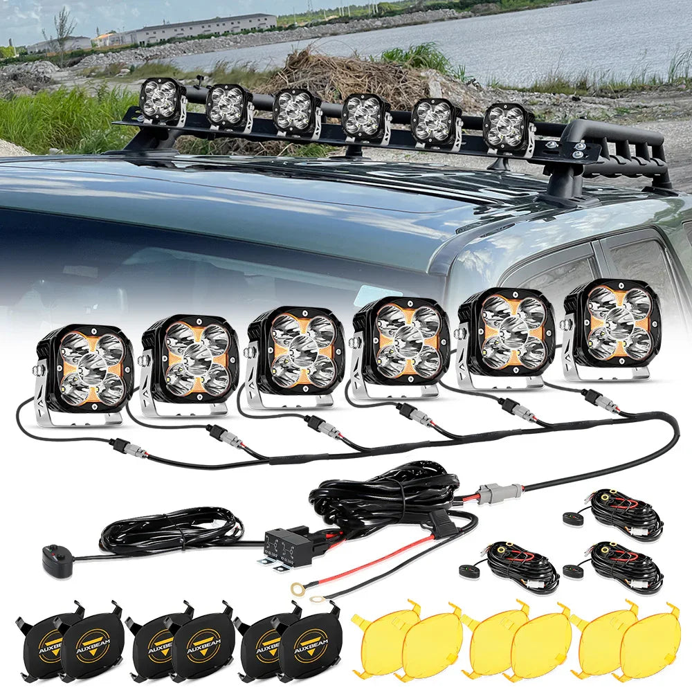 Auxbeam®XP-ULTRA Series 4.5 Inch LED Pod Lights Off Road Lights