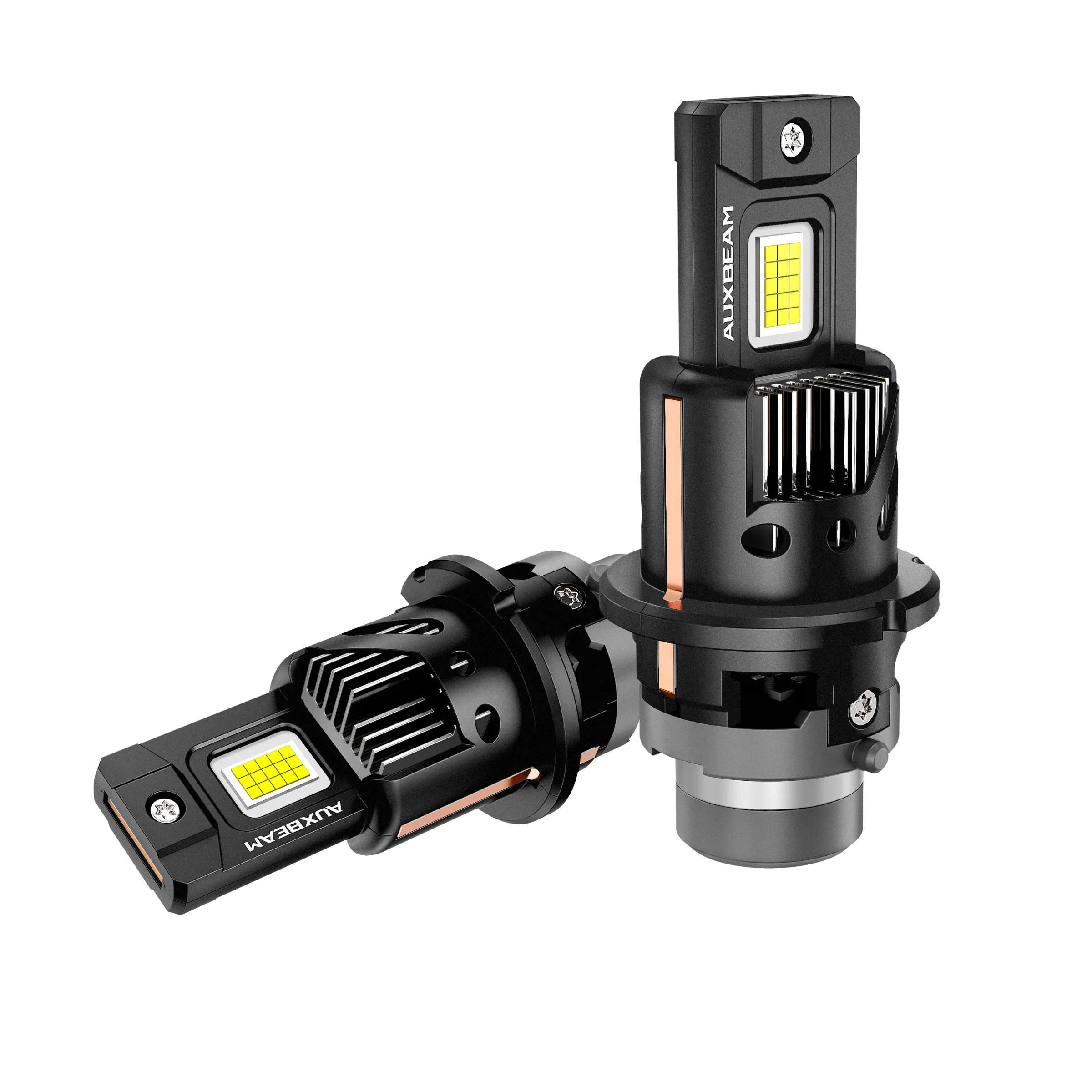 Auxbeam® D4 D4S D4R LED Headlight Bulbs 80W 22000LM D-PRO Series Plug ...