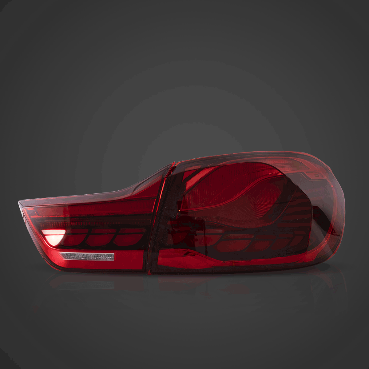 2014-2020 BMW 4 Series/M4 LED Tail Lights Assembly With GTS Style