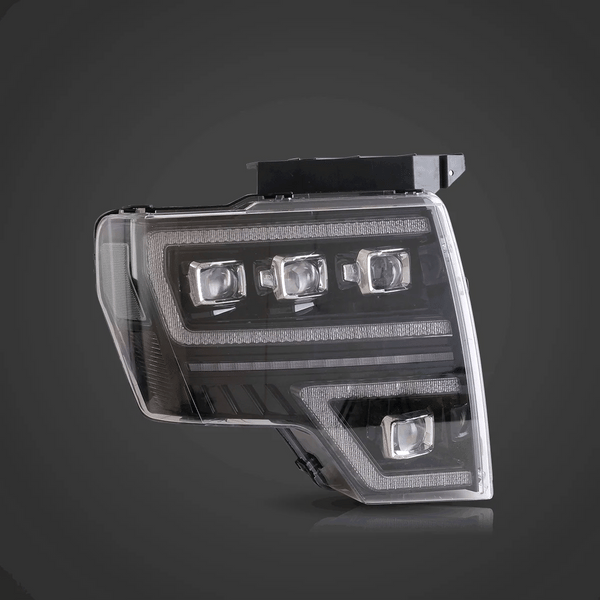 2009 10 11 12 13 14 Ford F150 LED Headlight Assembly Projector Dual