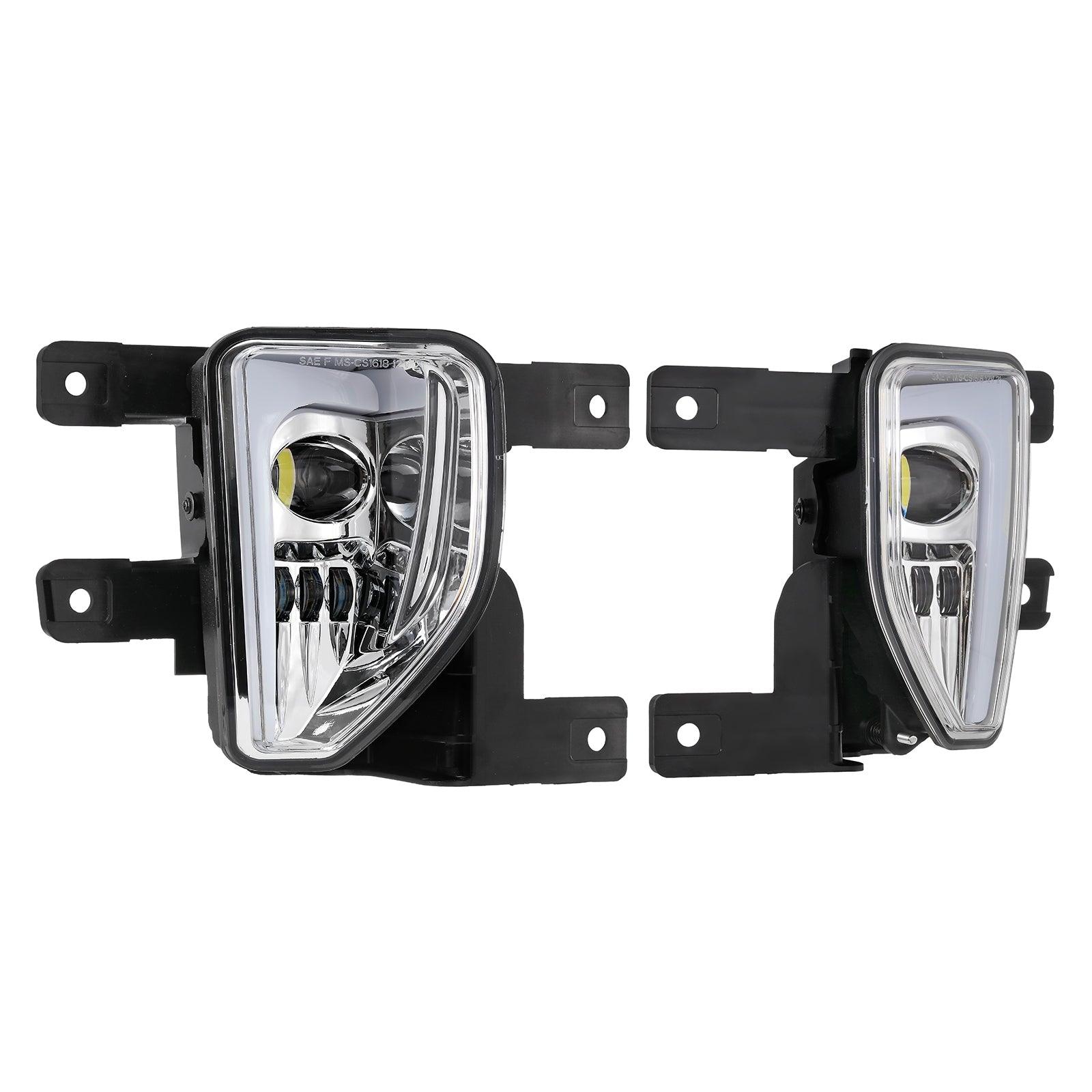 Fog & Driving Lights For Honda Fit LED Fog Light Kit For 2016-2018 Chevy Silverado 1500 - Complete Set With Switch & Wiring G-plus Fog Light Kit - Foto 3