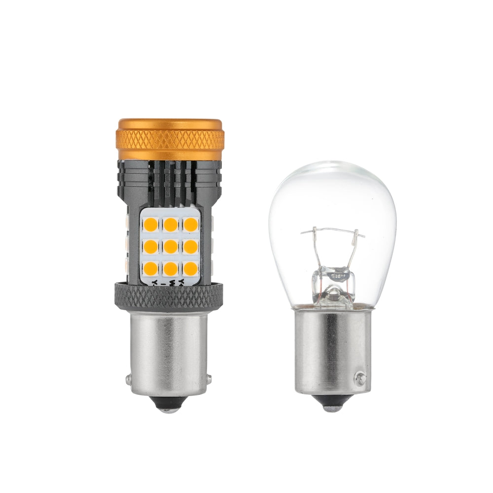 1156 BA15S LED Turn Signal Light Rear/Front, Side Maker Light Bulbs 56