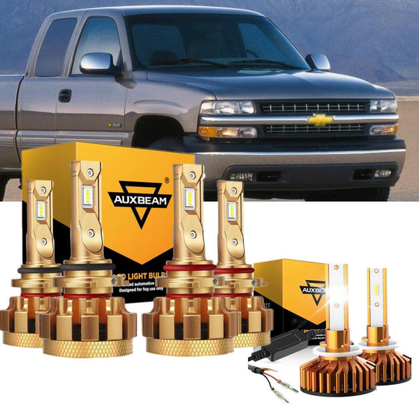 Chevrolet Silverado 1500 LED Headlight bulbs replacement