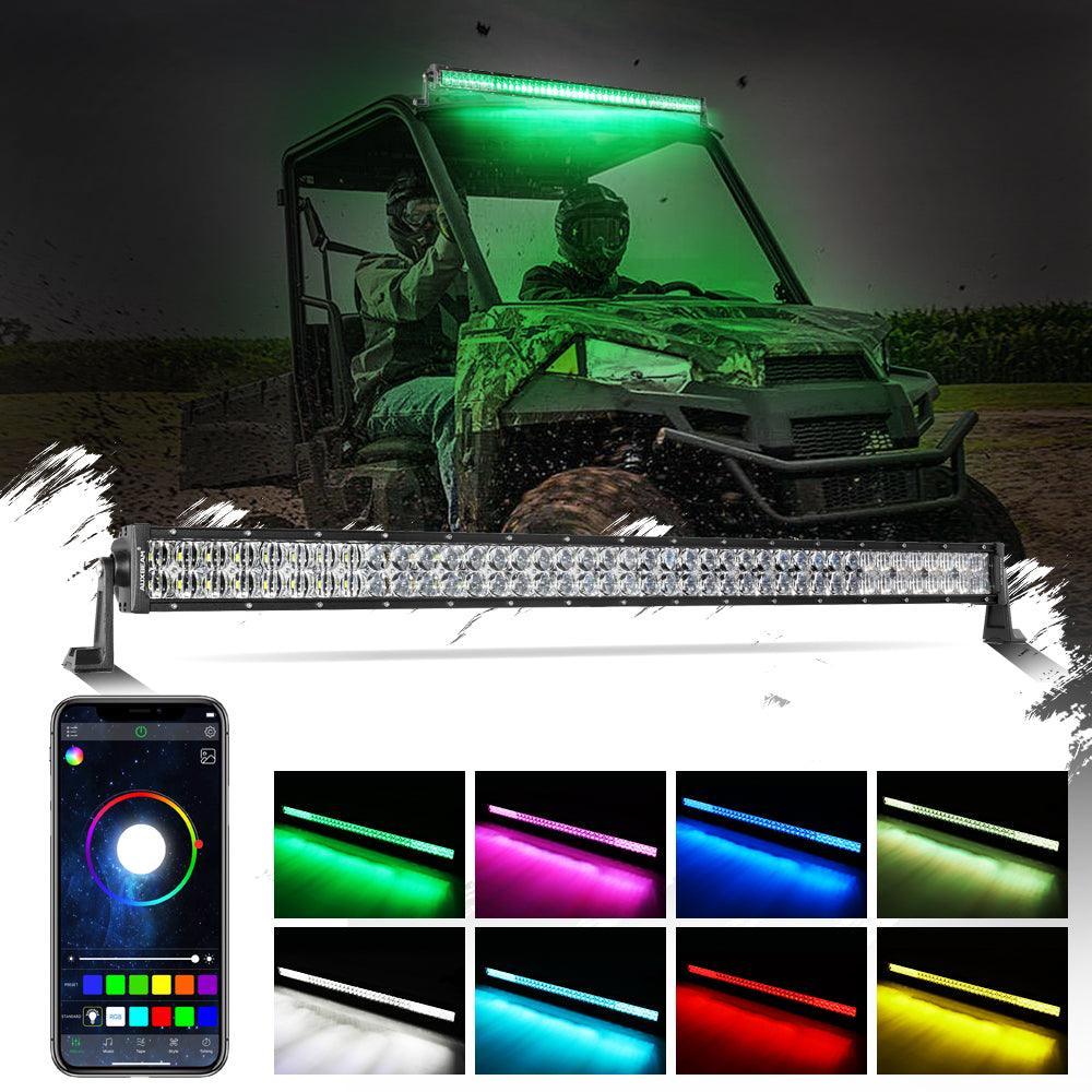 OTTABA  LEDライト Auxbeam® RGB Light bar for Atv Utv | 42 Inch Off Road Led Light Bar