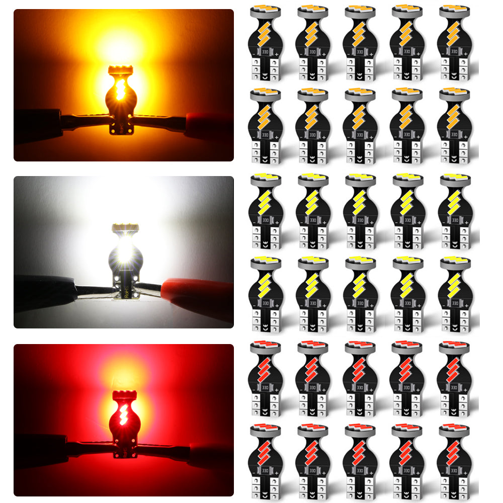 Bombillas Led CAN BUS (libre de error) W5W (T10) de 254 lumen