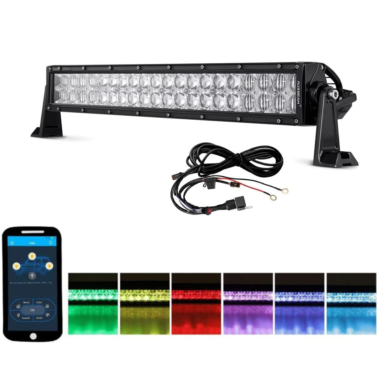 RGB 160 Degree LED Light Bar - CurrentControl - 480mm
