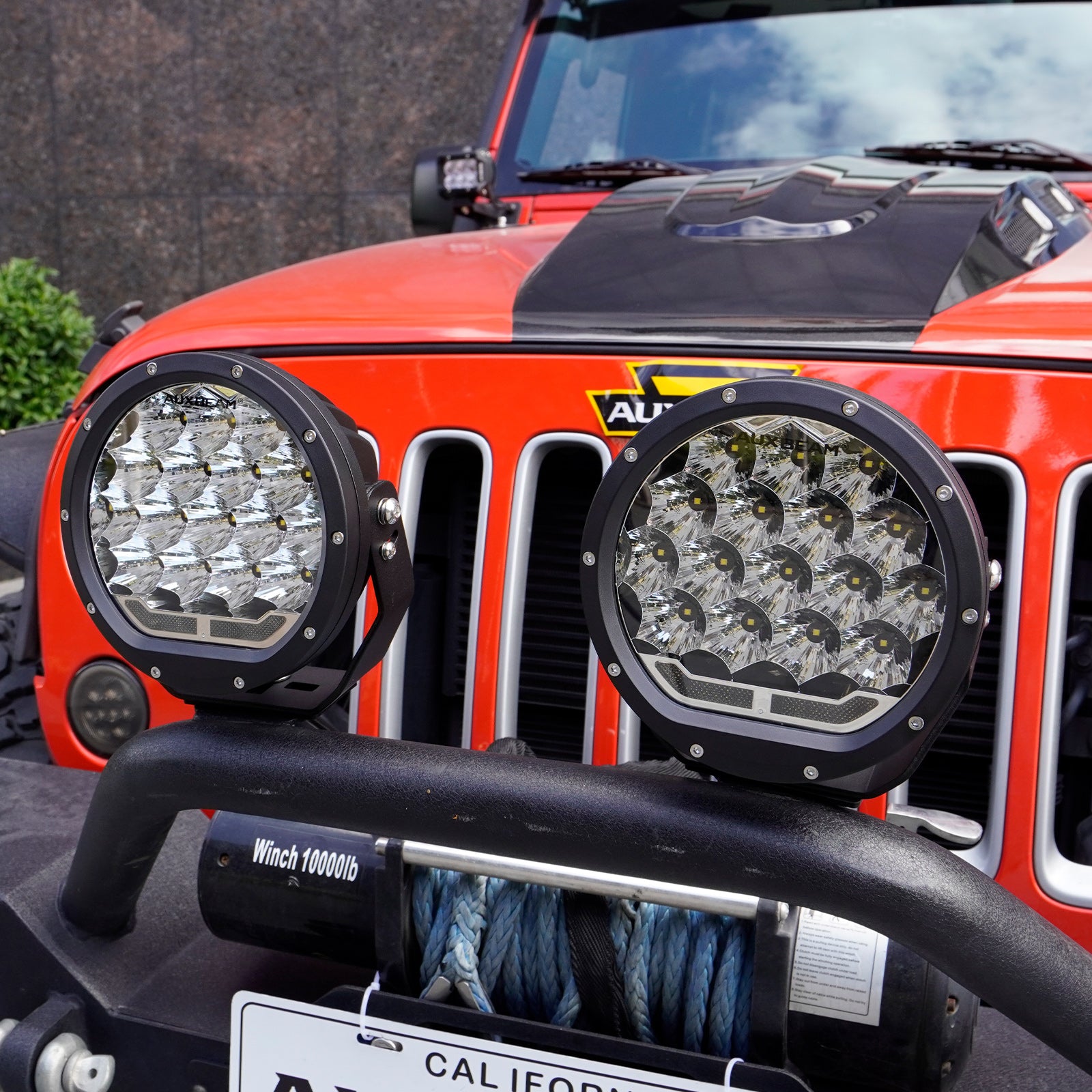  Auxbeam 360-PRO Series Round LED Offroad Lights, 7