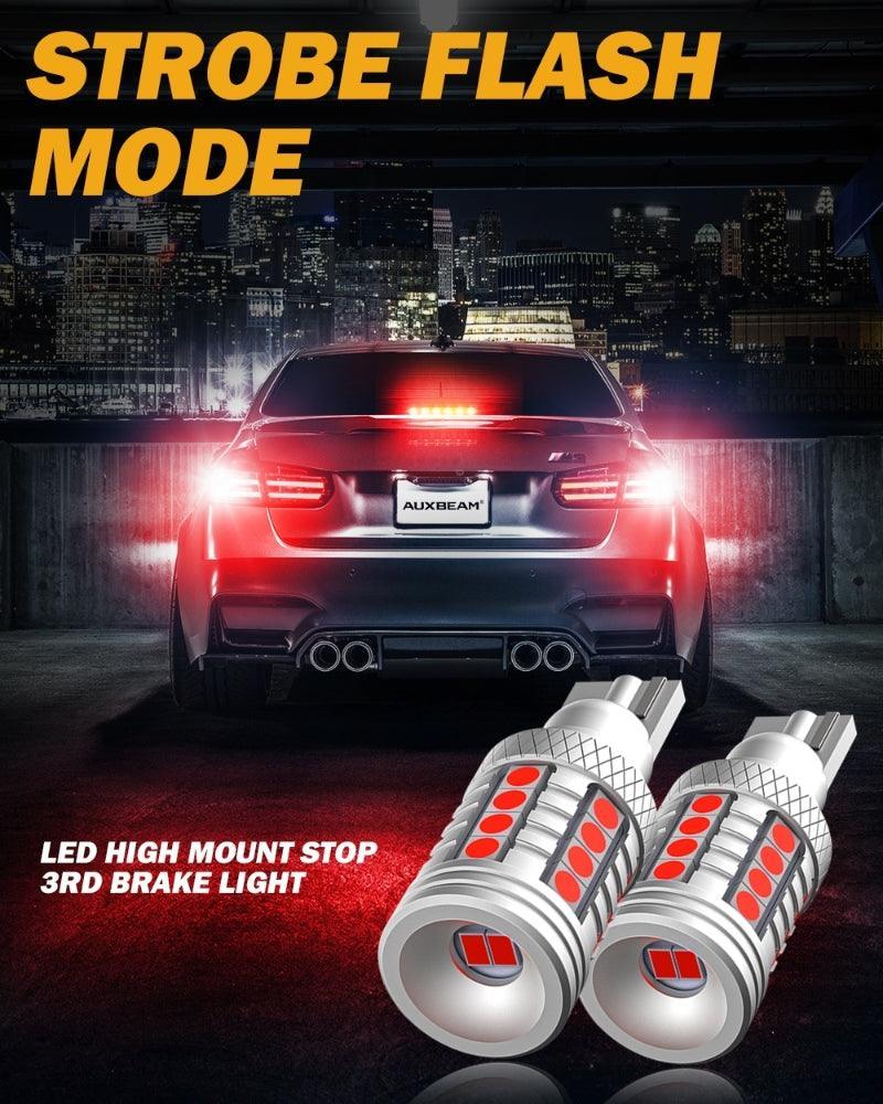 912 921 T15 W16W Strobe Flashing 3rd Third Brake Center High Mount