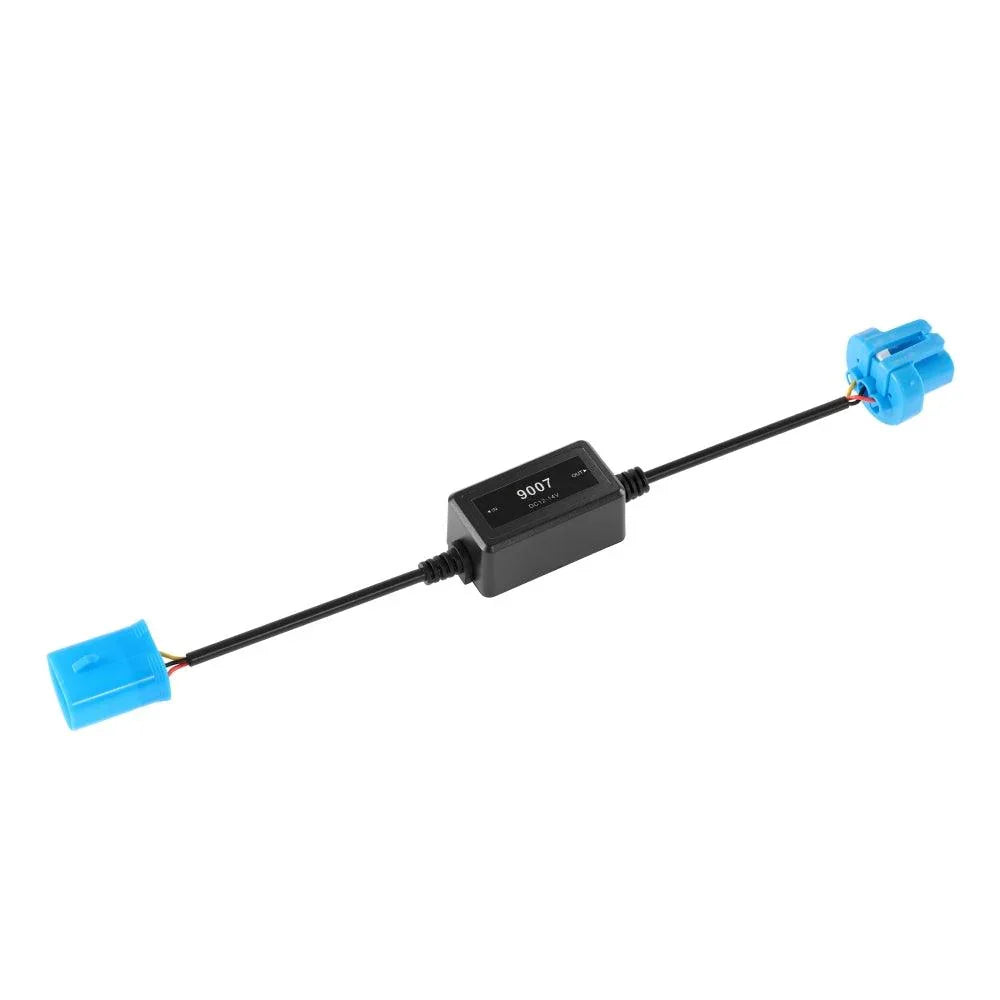 HID Relay Harness 9007 9004 Dual Resistor Kit Anti Flicker Adapter HID Relay Harness 9007 9004 Dual Resistor Kit Anti Flicker Adapter