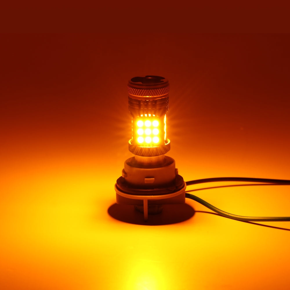 1pc P21W - BA15S LED Bulb CANbus, Led Turn Signal Orange Light