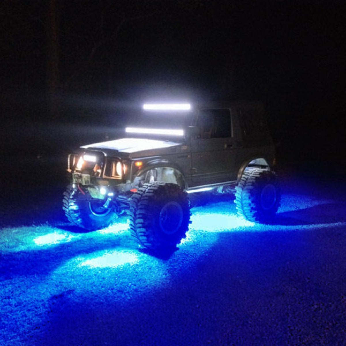 RL15 LED Rock Light Dome Light for Jeep 4x4 Underglow Rock
