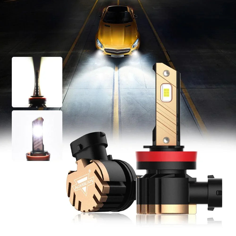 H11/H8/H9 8000LM 6500K Cool White Z3 LED Fog Light/DRL BULBS 44W