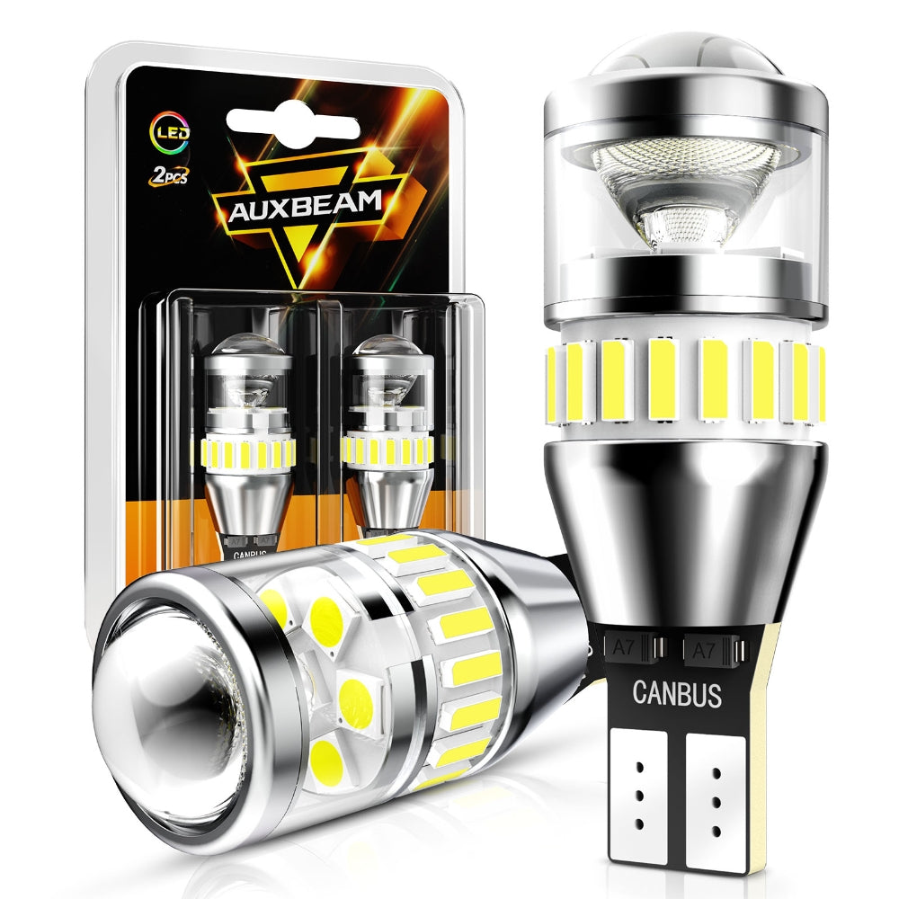 912- 921 - W16W - T15 CREE bulb with 5 leds - High Power SG + Lens