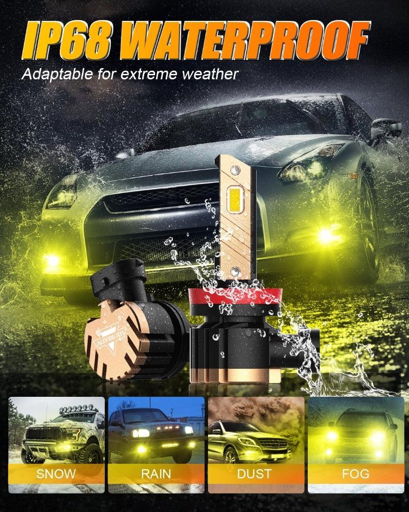 H11/H8/H9 Yellow Z3 LED Fog Light/DRL BULBS replacement