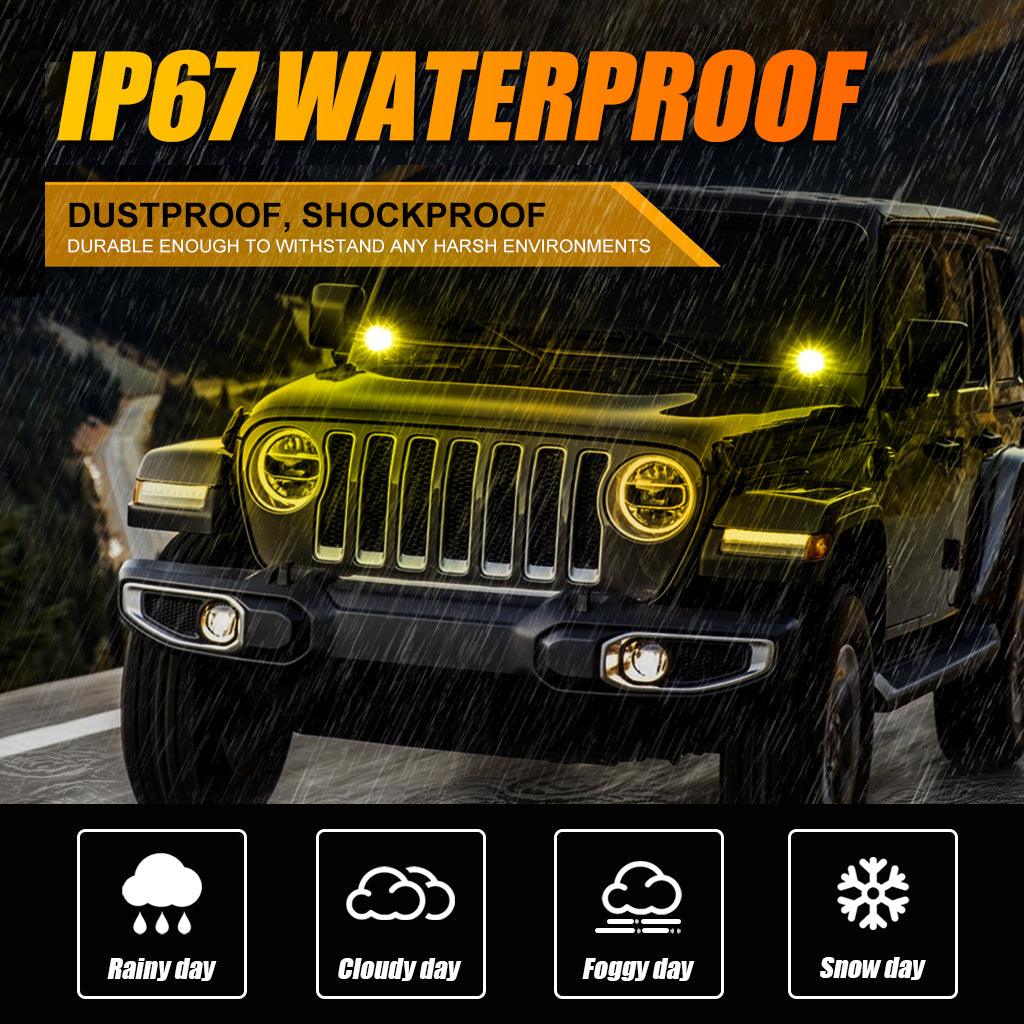 thumbnail image 2 of LED Light Bar Kits For Truck - 32 Inch Slim Lights Bars, 4 Inch LED Lights Pods,12V 2 of 12