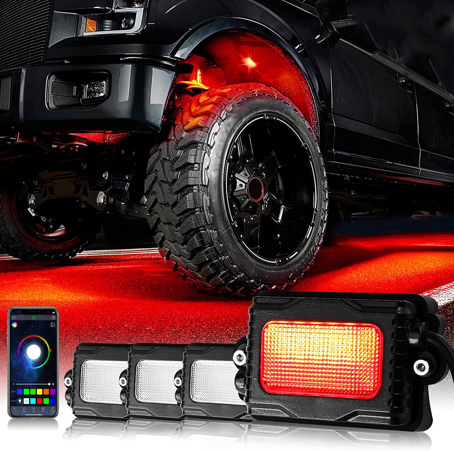 Rock lights for trucks jeep underglow lights f150 rock lights