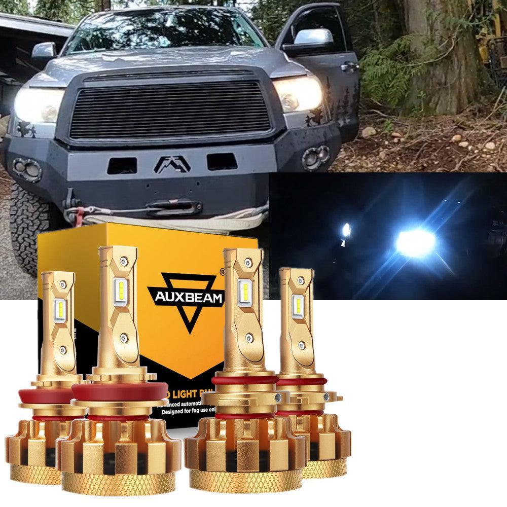 Toyota Tundra 2007-2013 Bulb Kit - 9005 High Beam + H11 Low Beam + 9005 Fog Lights (6-Pack)