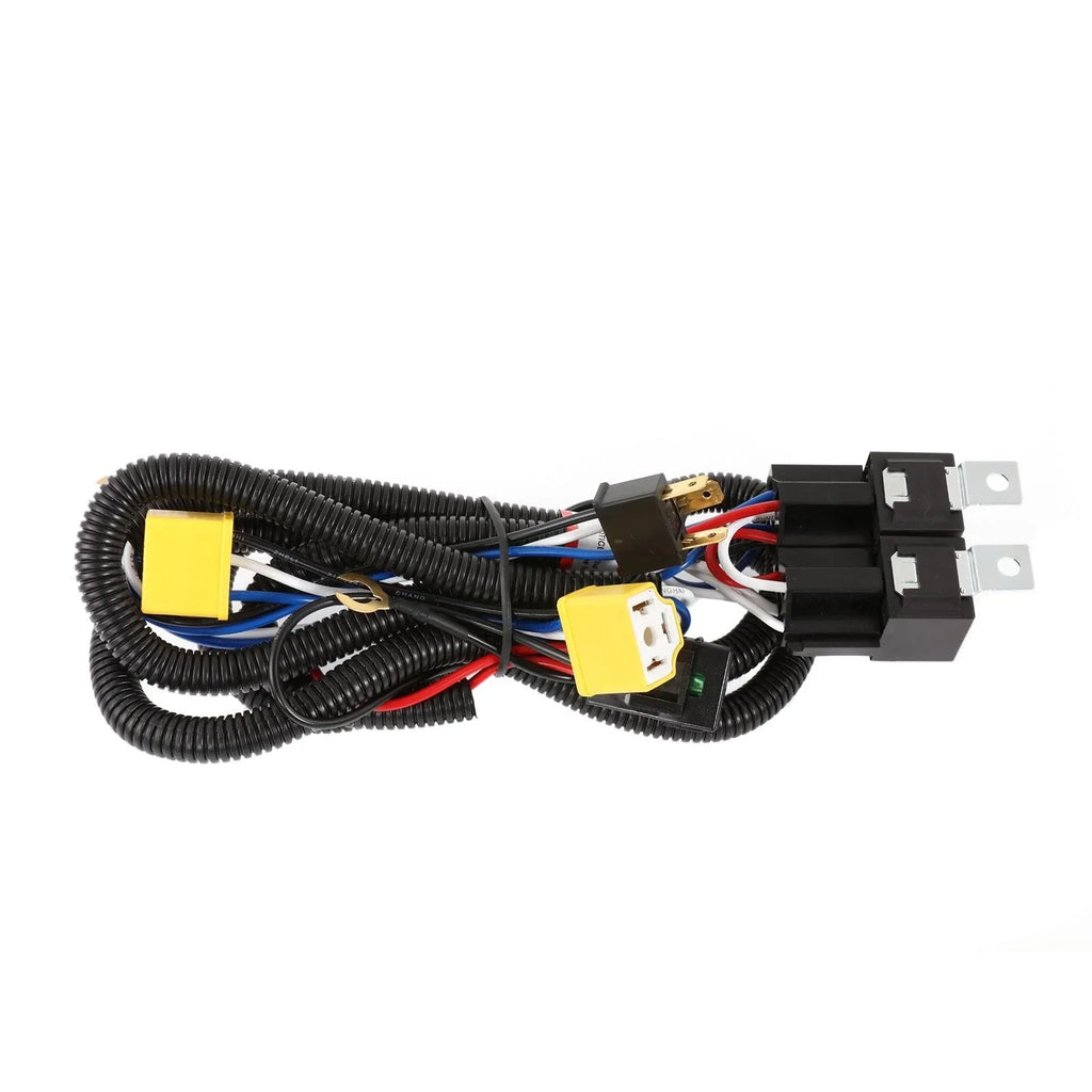 H4 Led Headlight Relay Wiring Harness Kit for H6054 H5054 H6054LL