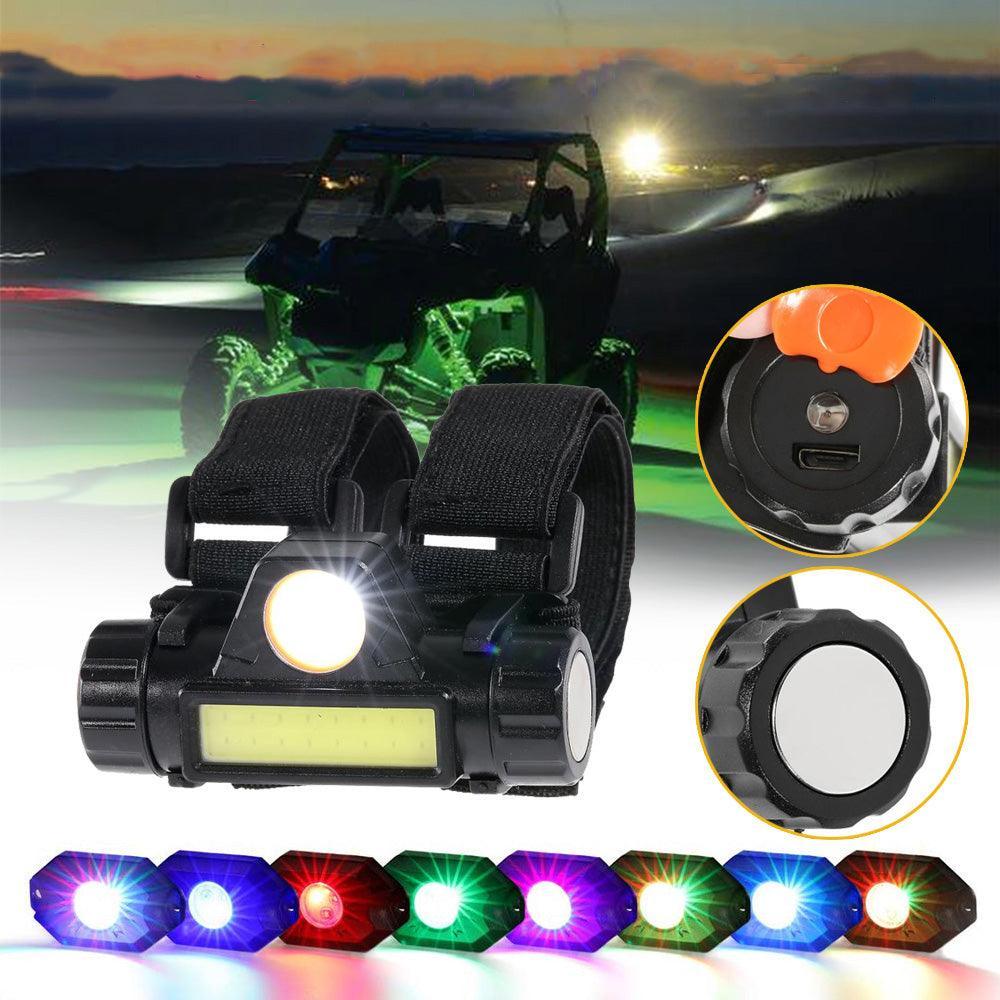 Dome Light UTV Interior Light Universal Roll Bar Cage Mount + RGB LED