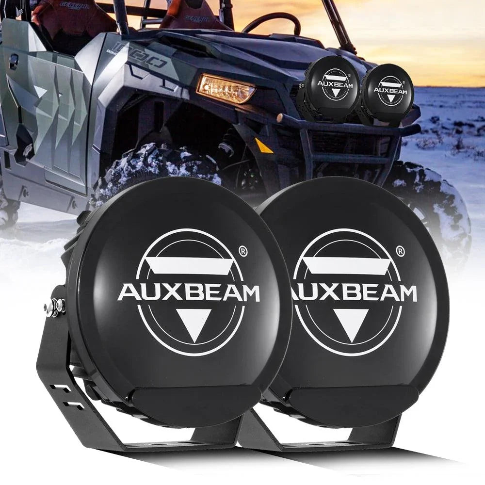 9 INCH 12V Off Road LED Driving Lights LED Work Lights for for ATV UTV ...