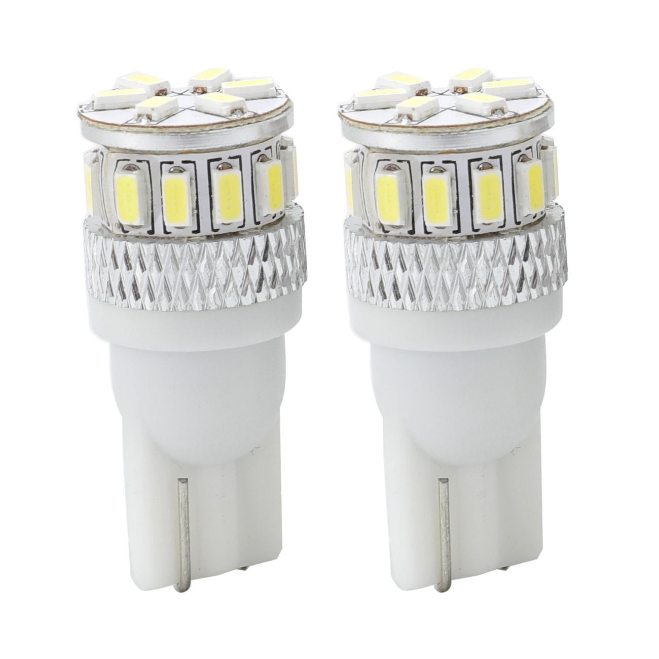6Pcs T10 Led Canbus W5W Led Bulbs WY5W 168 194 Error Free Car Interior  Lights Dome License Plate Clearance Lamp 6000K White 12V