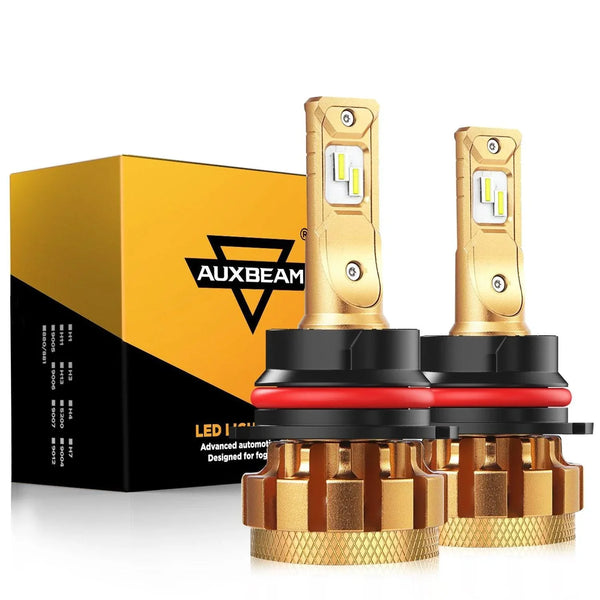 CHUSYYRAY 9007 LED Headlight Bulbs Kit For Nissan Frontier Cab Pickup 2005-2020 – 6000K, 10000 Lumens