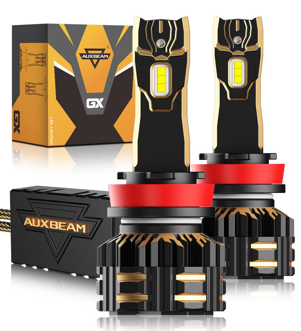 H11 GX SERIES 25000LM 120W LED HEADLIGHT BULBS 6500K COOL WHITE