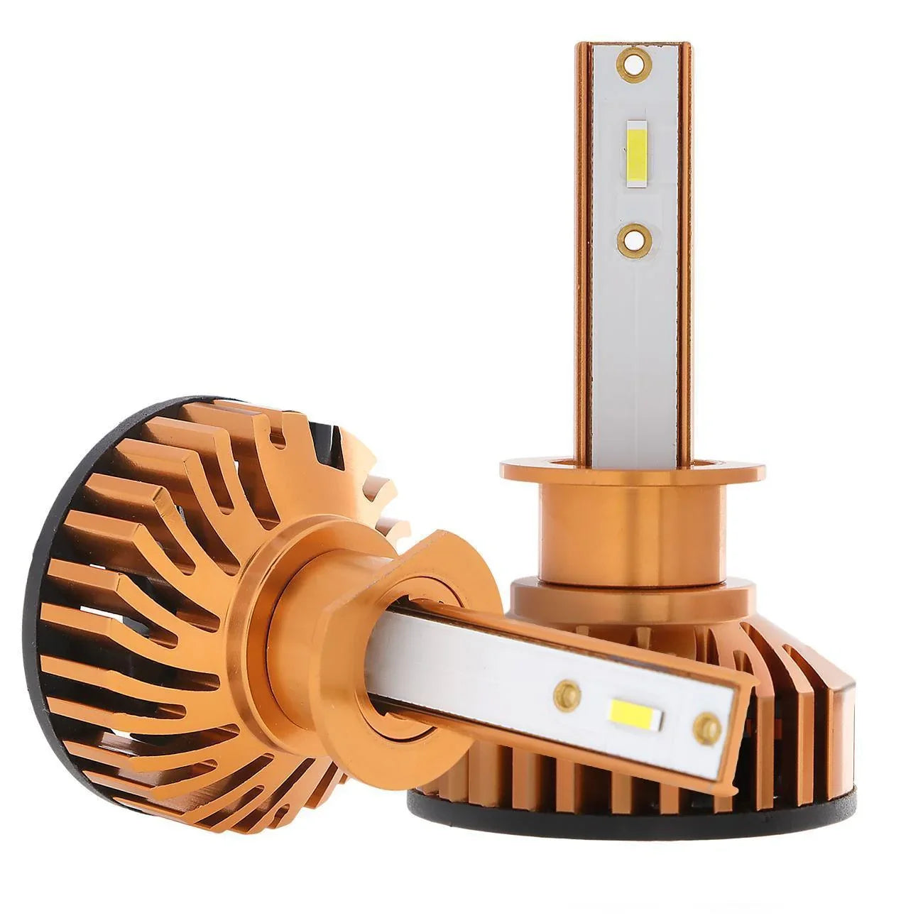 AUXBEAM T1 SERIES H1 LED Headlight Bulbs 70W 8000LM White 6500K Decoder Canbus e AUXBEAM T1 SERIES H1 LED Headlight Bulbs 70W 8000LM White 6500K Decoder Canbus e