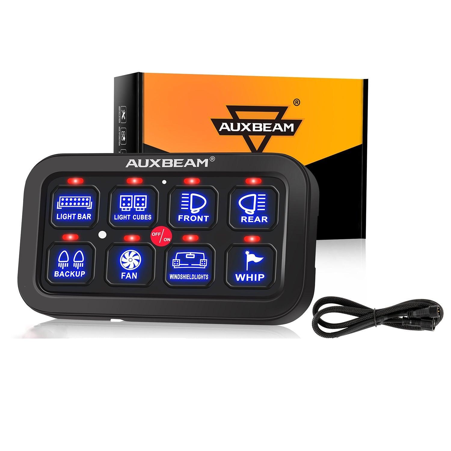 Auxbeam Gang Switch Panel Off Road Light Controller for Truck