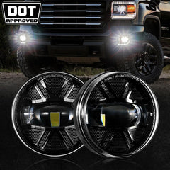 Driver Side Front Bumper Fog Light For GMC Sierra 1500 (2007-2013) & HD 2500/3500 (2014)