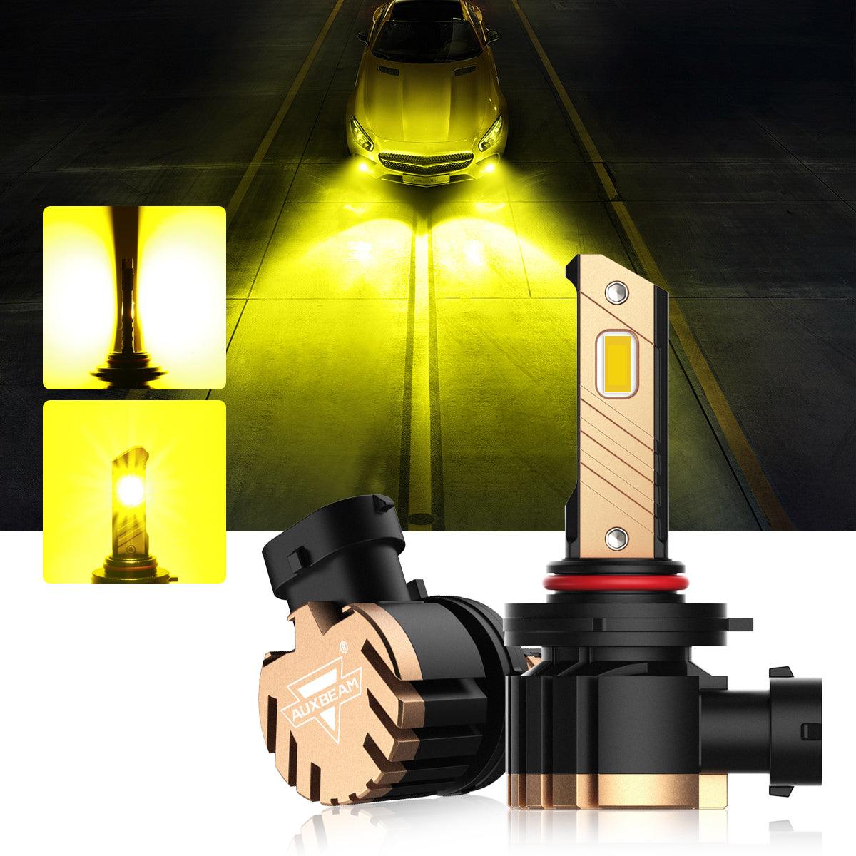 H10 9145 9140 HB3 LED Fog Light/DRL Bulbs 44W 8000LM 3000K