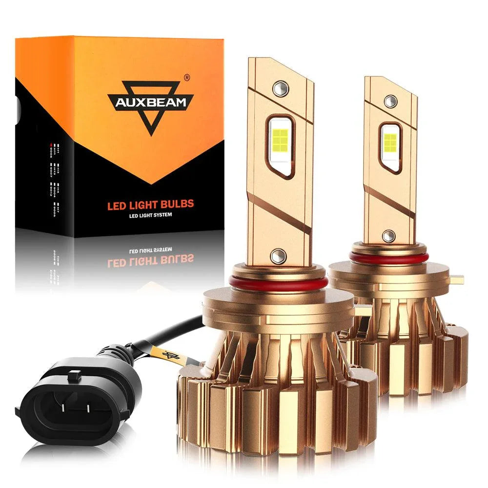 Auxbeam® 9005 12000LM X60 Series Fanless LED Headlight Bulbs