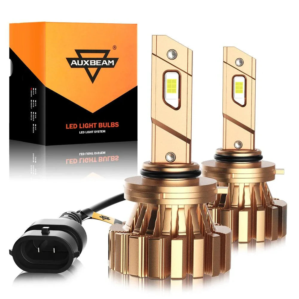 Auxbeam® 9006 12000LM X60 Series Fanless LED Headlight Bulbs